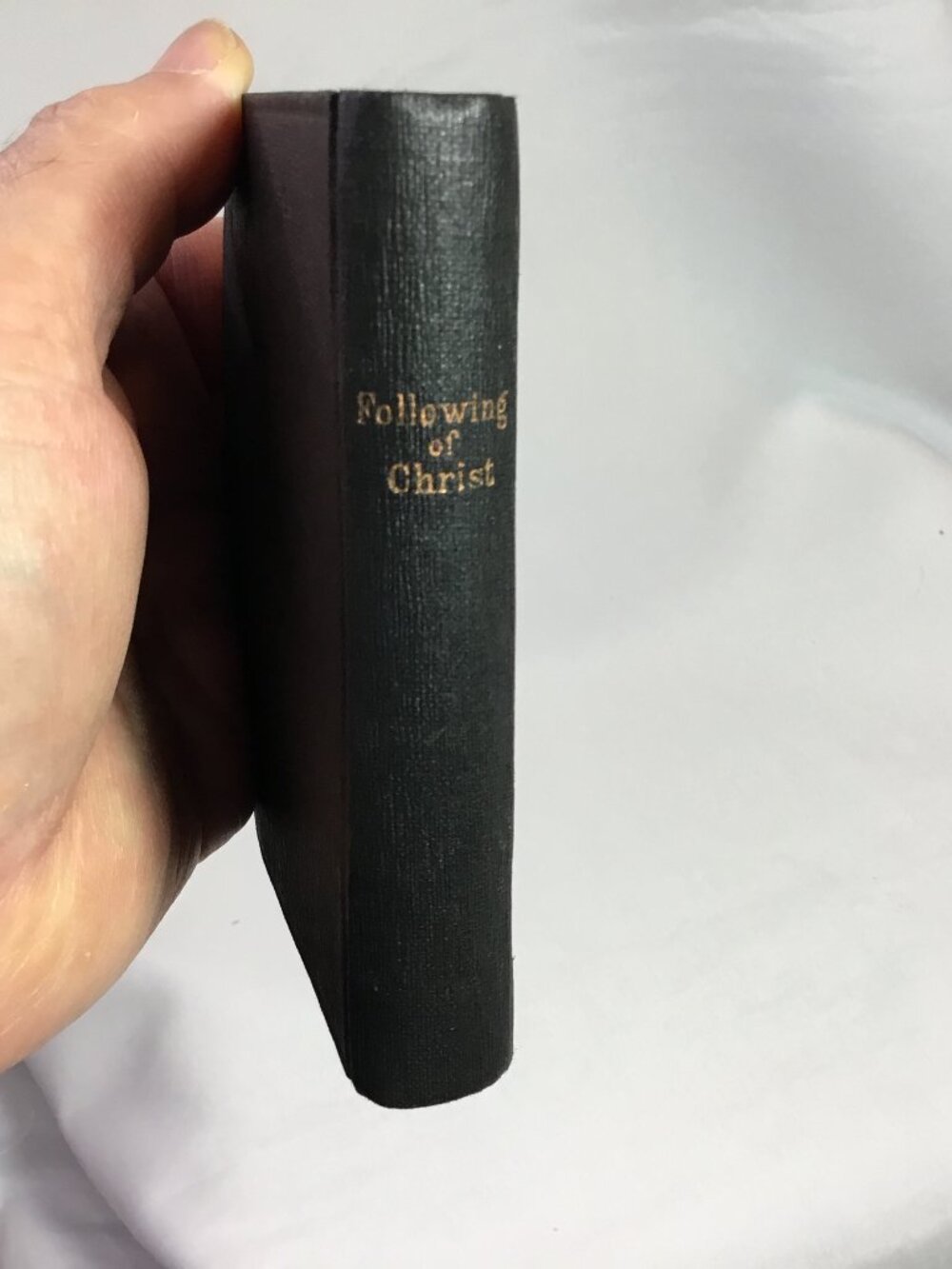 Following Christ In Four Books Thomas A. Kempis Leather Book 1905 Austria